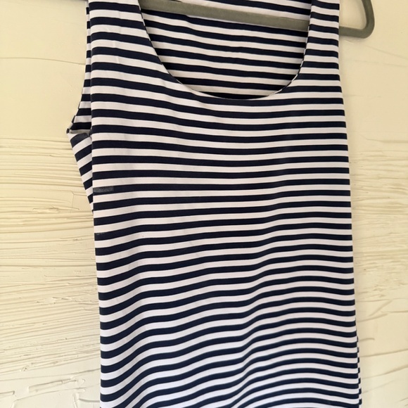 ZARA | Size Medium | Navy & White Striped Tank Top - Picture 4 of 6